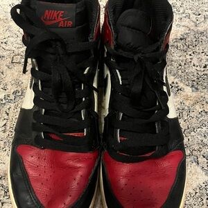 Nike Air Black and Red High-Tops